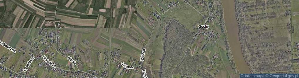 Zdjęcie satelitarne Zielona ul.