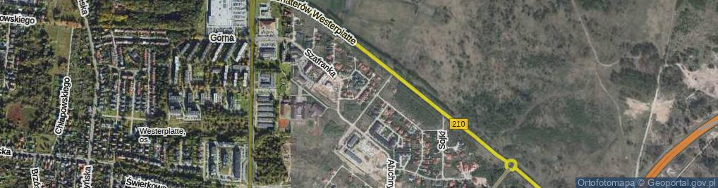 Zdjęcie satelitarne Ziei Jana, ks. ul.