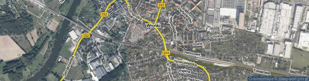 Zdjęcie satelitarne Zimniaka Ignacego, dr. ul.