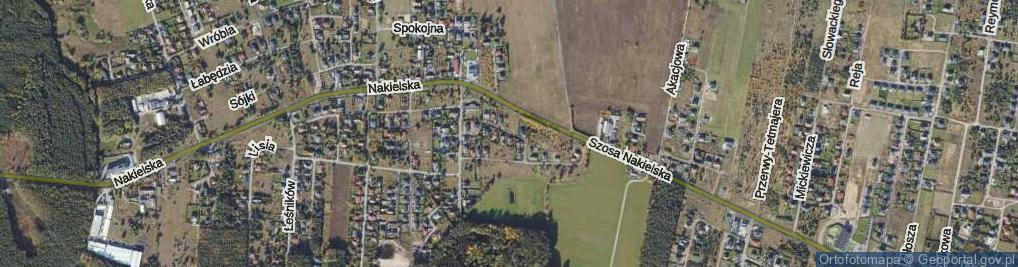 Zdjęcie satelitarne Ziołowa ul.