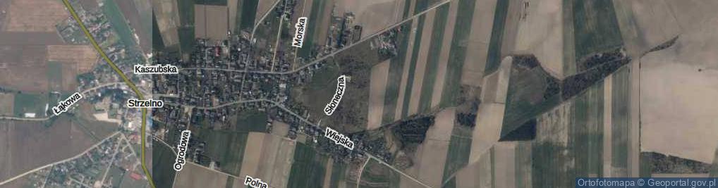 Zdjęcie satelitarne Złota ul.