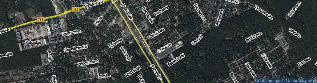 Zdjęcie satelitarne Żmigrodzka ul.
