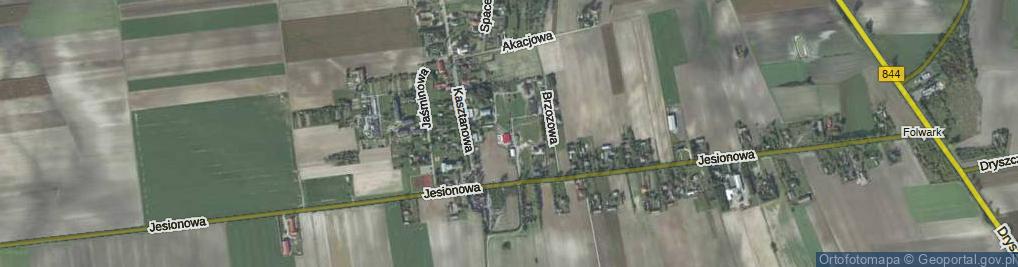 Zdjęcie satelitarne Żmudź-Kolonia ul.