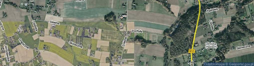 Zdjęcie satelitarne Żniwna ul.