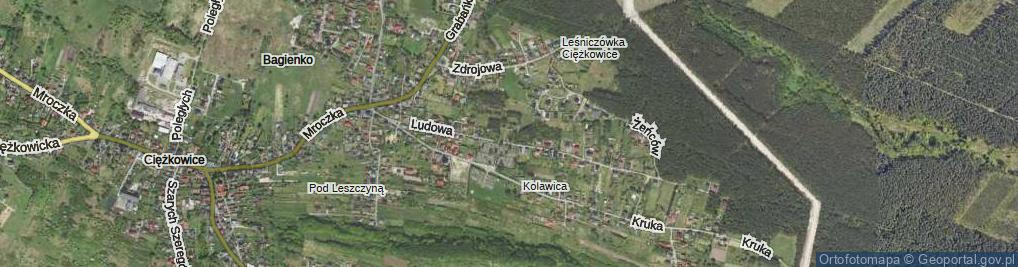 Zdjęcie satelitarne Żniwna ul.