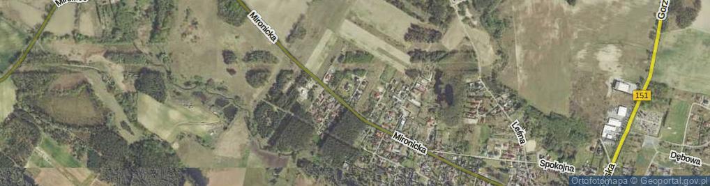 Zdjęcie satelitarne Żniwna ul.