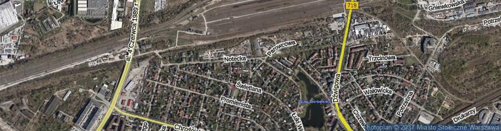 Zdjęcie satelitarne Znicz ul.