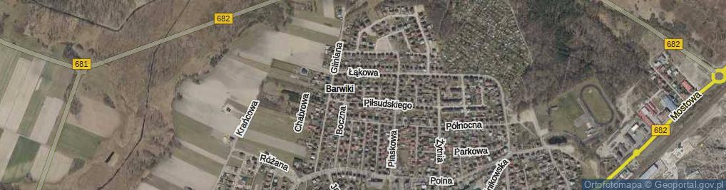 Zdjęcie satelitarne Żniwna ul.
