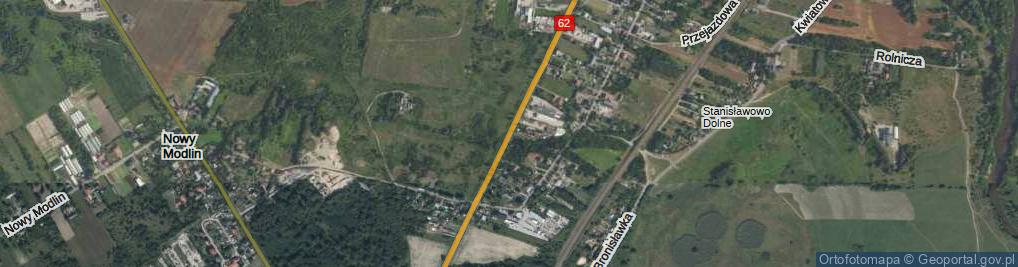 Zdjęcie satelitarne Żołnierzy Września ul.