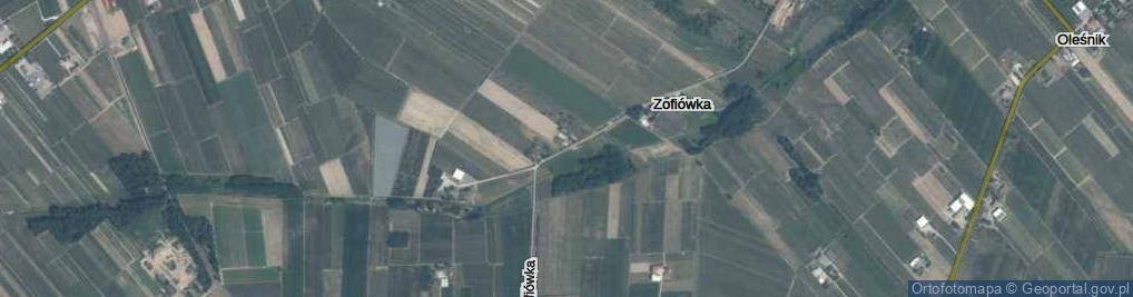 Zdjęcie satelitarne Zofiówka ul.