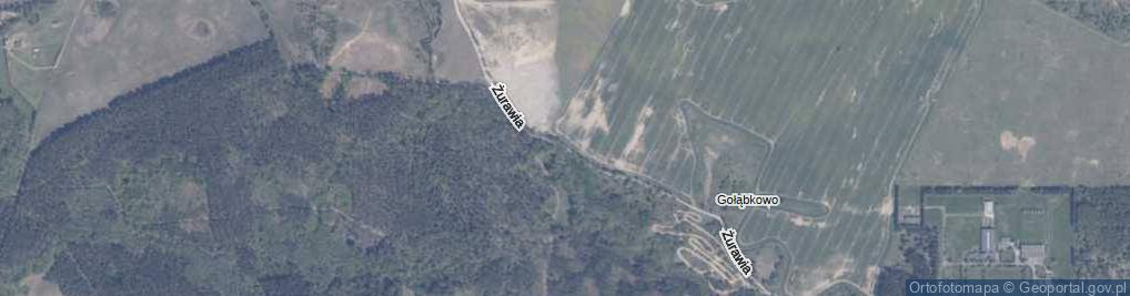 Zdjęcie satelitarne Żurawia ul.