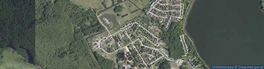 Zdjęcie satelitarne Żurawia ul.