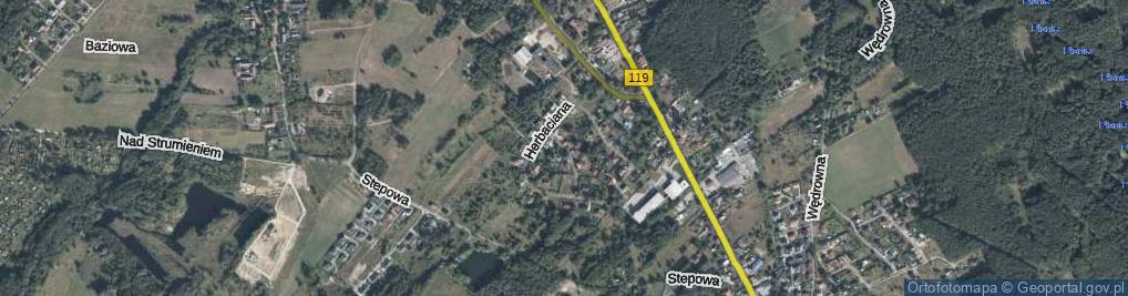 Zdjęcie satelitarne Żurawinowa ul.