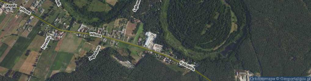 Zdjęcie satelitarne Żurawia ul.