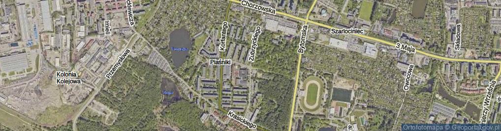 Zdjęcie satelitarne Zubrzyckiego Juliana ul.