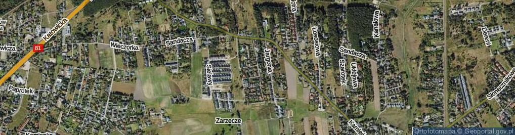 Zdjęcie satelitarne Zwoźniakowej Renaty ul.