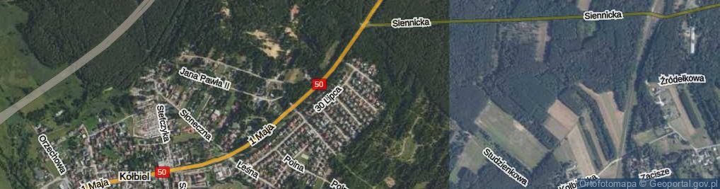 Zdjęcie satelitarne Żwirowa ul.