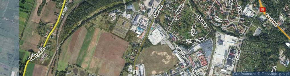 Zdjęcie satelitarne Żwirowa ul.