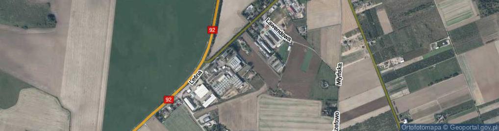 Zdjęcie satelitarne Żwirowa ul.