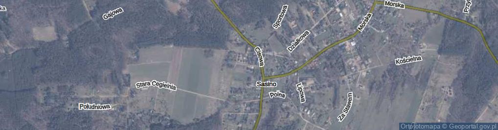 Zdjęcie satelitarne Żwirowa ul.