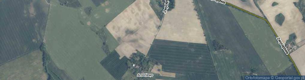 Zdjęcie satelitarne Zwycięstwa ul.