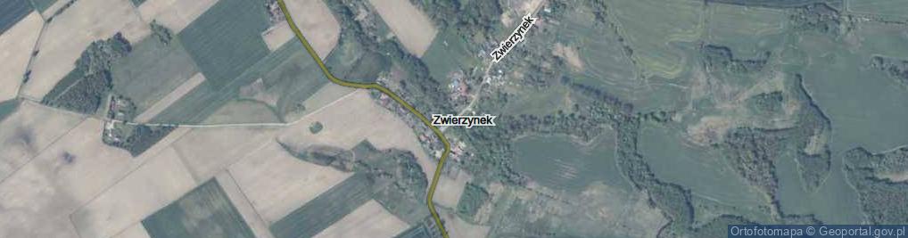Zdjęcie satelitarne Zwierzynek ul.