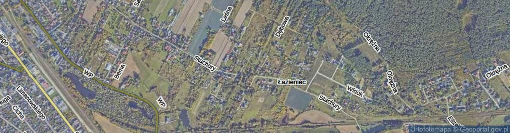 Zdjęcie satelitarne Żwirowa ul.