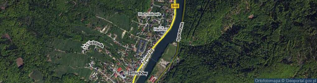 Zdjęcie satelitarne Żywiecka ul.