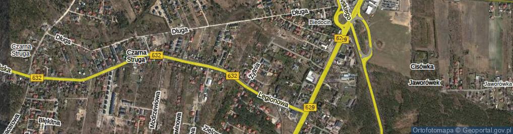Zdjęcie satelitarne Żytnia ul.