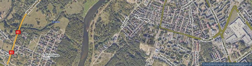 Zdjęcie satelitarne Zyndrama z Maszkowic ul.
