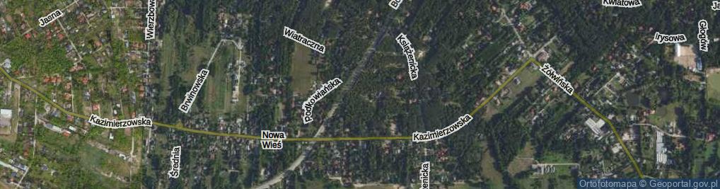 Zdjęcie satelitarne Zygmunta I Starego ul.