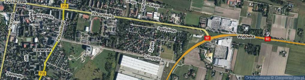 Zdjęcie satelitarne Żytnia ul.