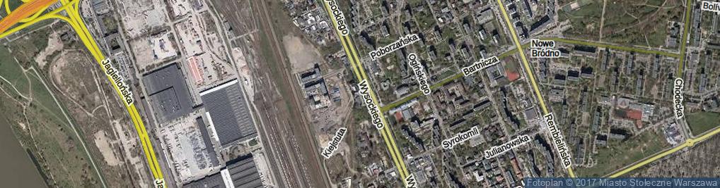 Zdjęcie satelitarne Żytomierska ul.