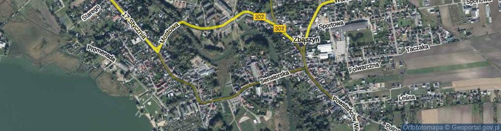 Zdjęcie satelitarne Żydowska ul.