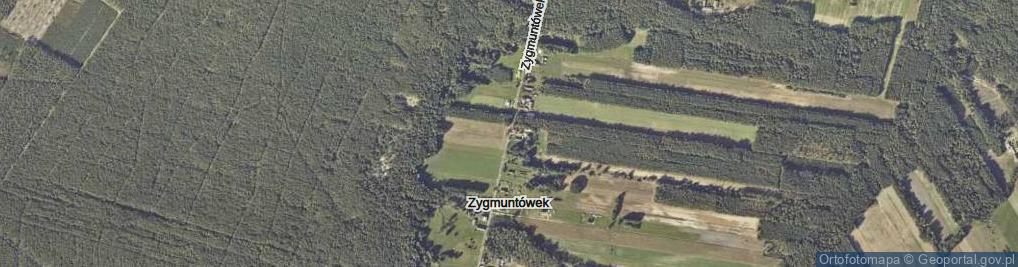 Zdjęcie satelitarne Zygmuntówek ul.