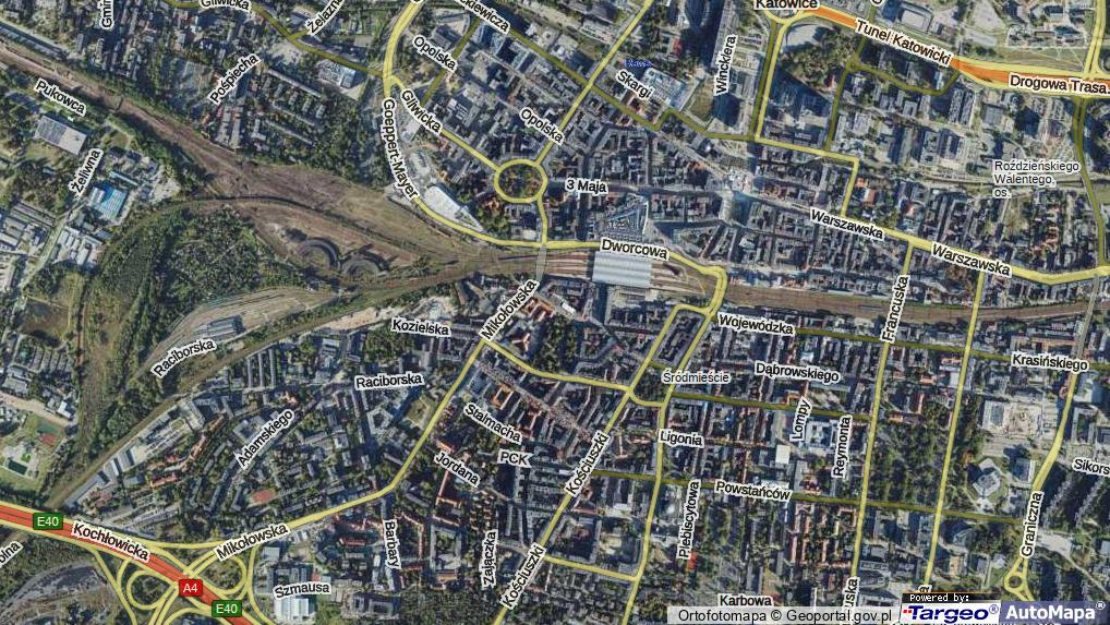 Andrzeja Katowice, Plac