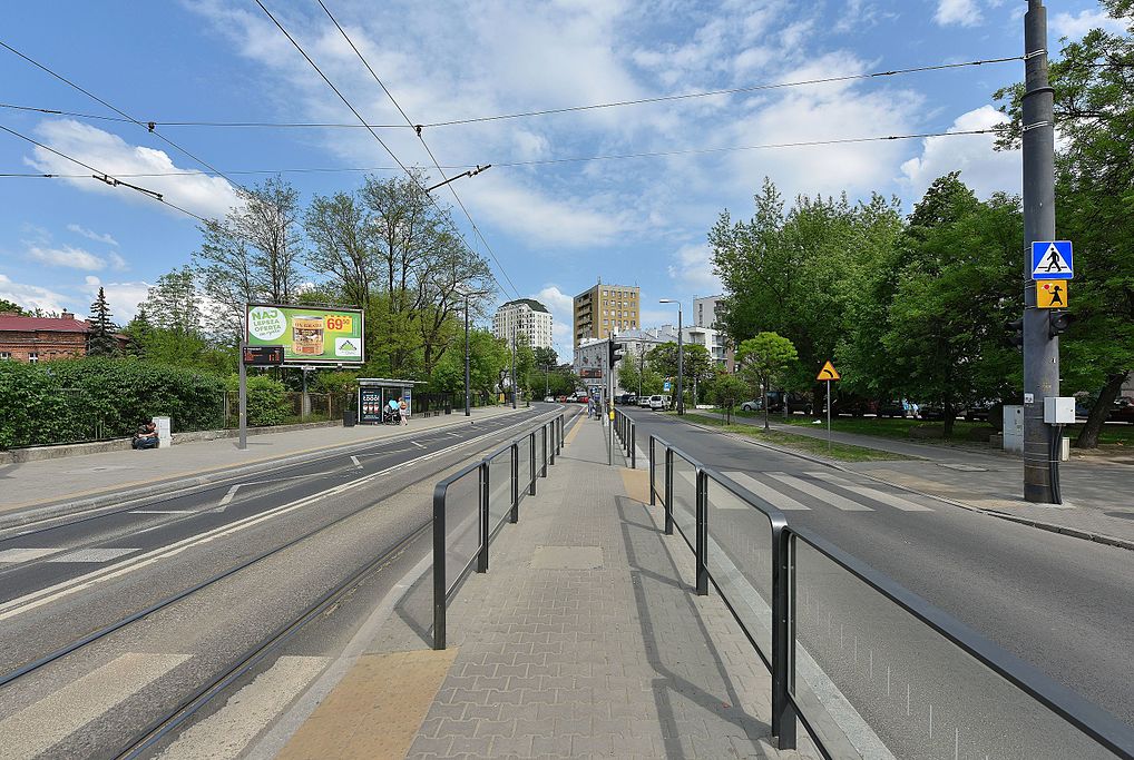 11 listopada warszawa mapa