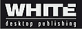 Logo - WHITE studio graficzne i DTP, Skarbka z Gór 132B/22, Warszawa 03-287 - Przedsiębiorstwo, Firma, godziny otwarcia, numer telefonu