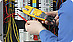 Logo - Elektryk, Instalacje i usługi elektryczne, Złotopolska, Warszawa 03-567 - Elektryk, numer telefonu