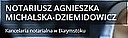 Logo - Notariusz Agnieszka Michalska-Dziemidowicz, Nowy Świat 9 lok4 15-453, godziny otwarcia, numer telefonu
