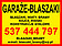 Logo - Blaszaki_Bramy Garaże Blaszane, Blaszaki, Kojce dla 05-505 - Budownictwo, Wyroby budowlane, godziny otwarcia, numer telefonu