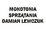 Logo - Monotonia Sprzątania Damian Lewczuk, Kazimierzowska 83, Warszawa 02-518 - Usługi, numer telefonu
