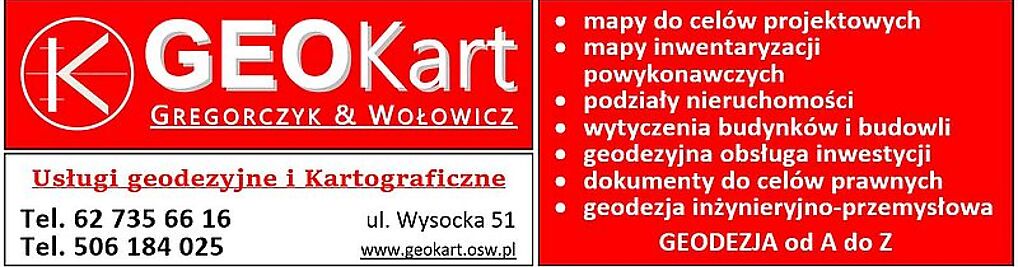 Zdjęcie w galerii Zakład Usług Geodezyjnych i Kartograficznych Geokart Gregorczyk nr 2