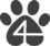 Logo - Przychodnia Weterynaryjna Na 4 Łapy, Brzozowa 2, Komorów 05-806 - Weterynarz, godziny otwarcia, numer telefonu