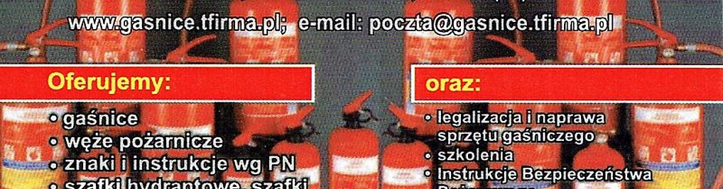Zdjęcie w galerii Przedsiębiorstwo Usług Ochrony Przeciwpożarowej Dariusz Rams nr 1