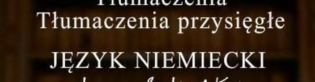 Zdjęcie w galerii Tłumaczenia Język Niemiecki - Józef Koś, Joanna Koś nr 1