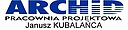 Logo - Archid Pracownia Projektowa Janusz Kubalańca, Halentówka 700 43-391 - Architekt, Projektant, numer telefonu
