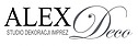 Logo - Alex Deco - Dekoracje, śluby, eventy, Ludwinowska 6A, Warszawa 02-856 - Ślubny - Salon, Usługi, godziny otwarcia, numer telefonu