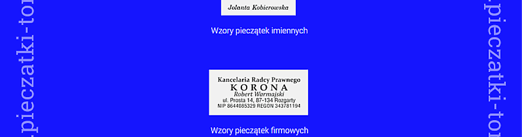 Zdjęcie w galerii Pieczątki-Toruń PL nr 1