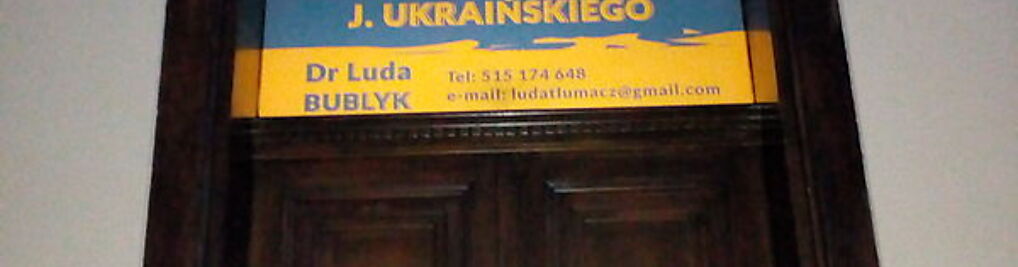 Zdjęcie w galerii Tłumacz przysięgły języka ukraińskiego Luda Bublyk nr 3